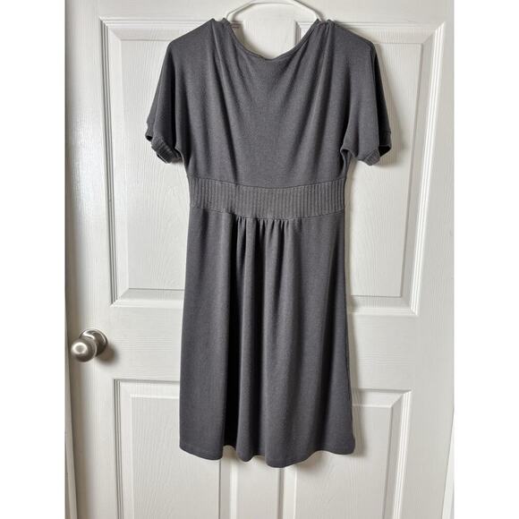 Vintage Gray Babydoll Y2K Sweater Dress Small - Picture 4 of 5